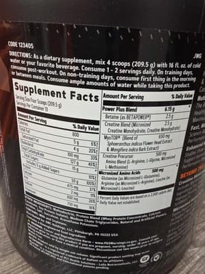 GNC Amplified Mass XXX Anabolic Mass Gainer 6 LBS Vanilla - Thumbnail 3