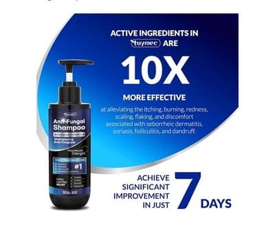 tuymec Anti-Fungal Shampoo Advanced Formula / Maximum Strength Scalp Exp 6/28 - Thumbnail 6