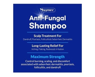 tuymec Anti-Fungal Shampoo Advanced Formula / Maximum Strength Scalp Exp 6/28 - Thumbnail 3