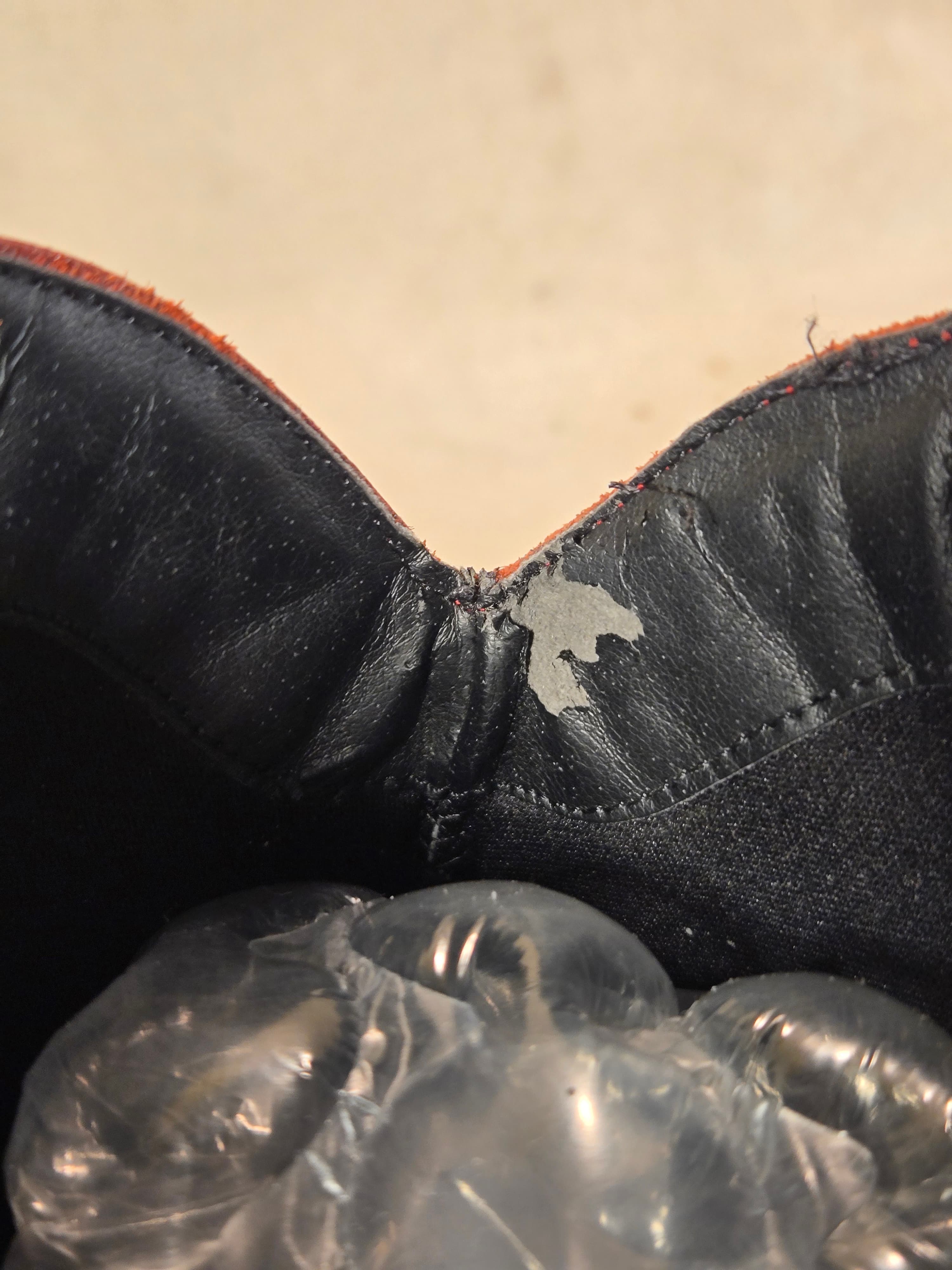 Reba McEntire Black & Red Leather Cowboy Boots - Flame Overlays - Thumbnail 8