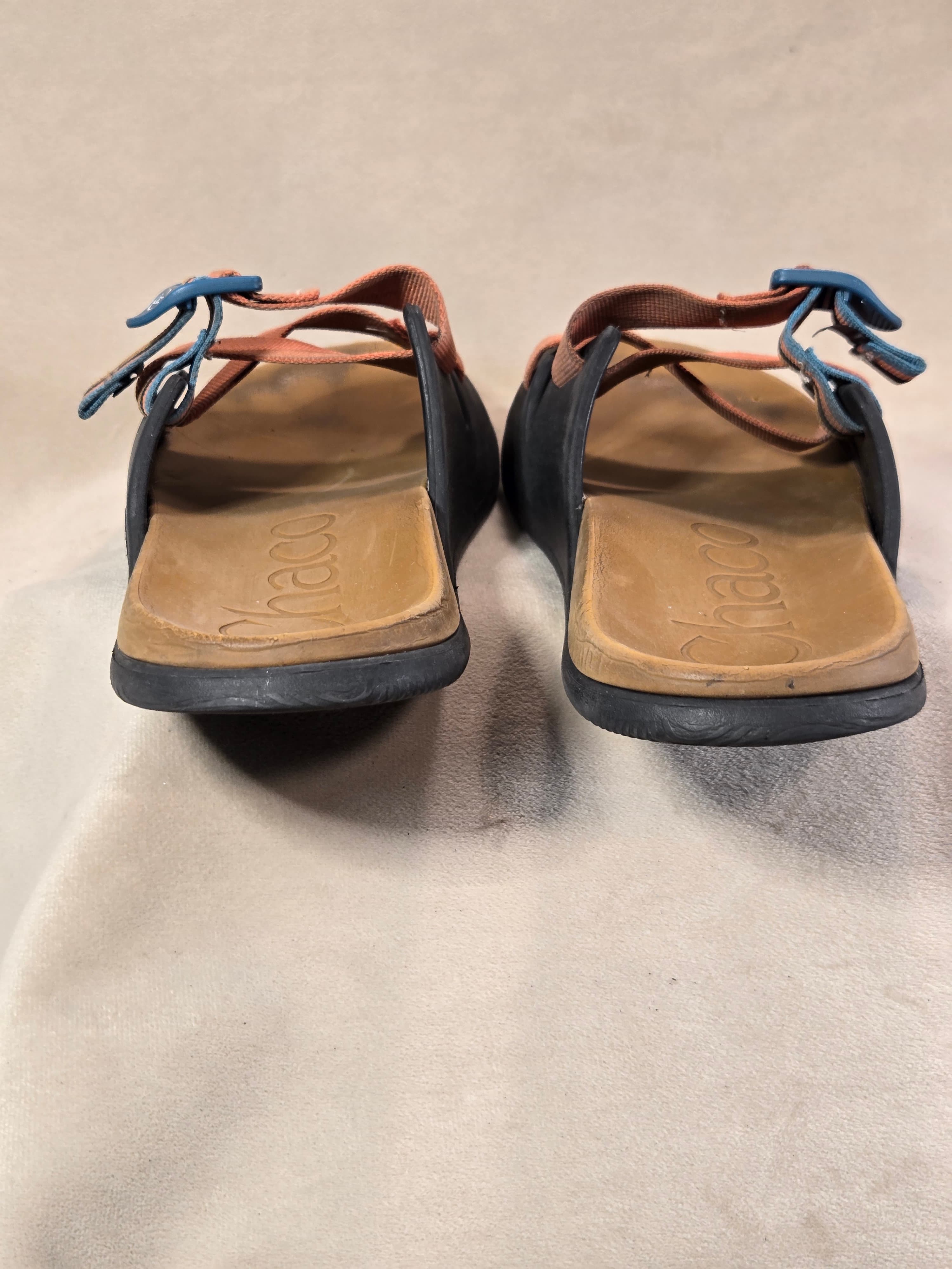 Chaco Z/Cloud 2 Dual Strap Geometric Outdoor Sandals Tech Webbing Women's Sz10 - Thumbnail 5