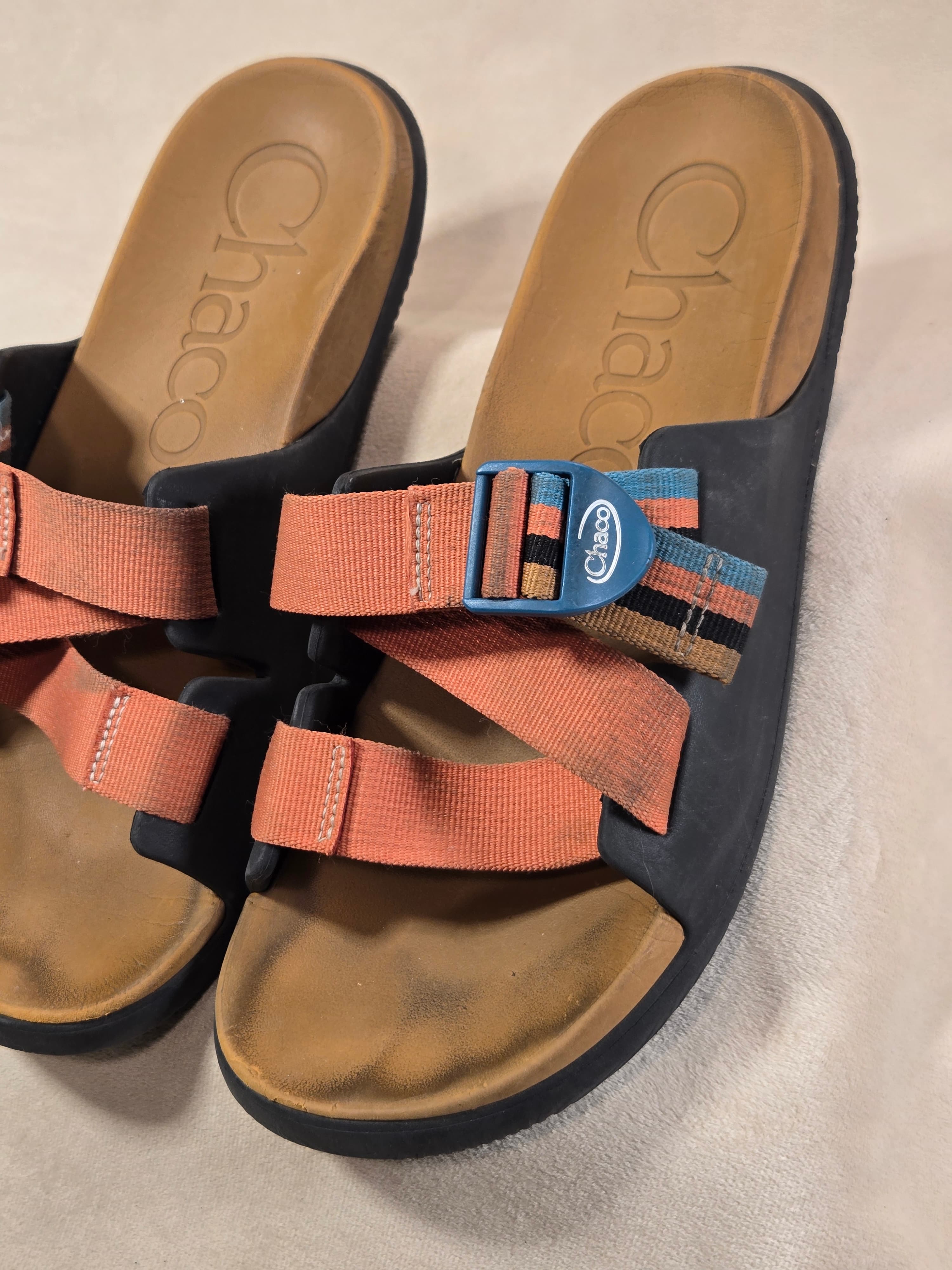 Chaco Z/Cloud 2 Dual Strap Geometric Outdoor Sandals Tech Webbing Women's Sz10 - Thumbnail 2