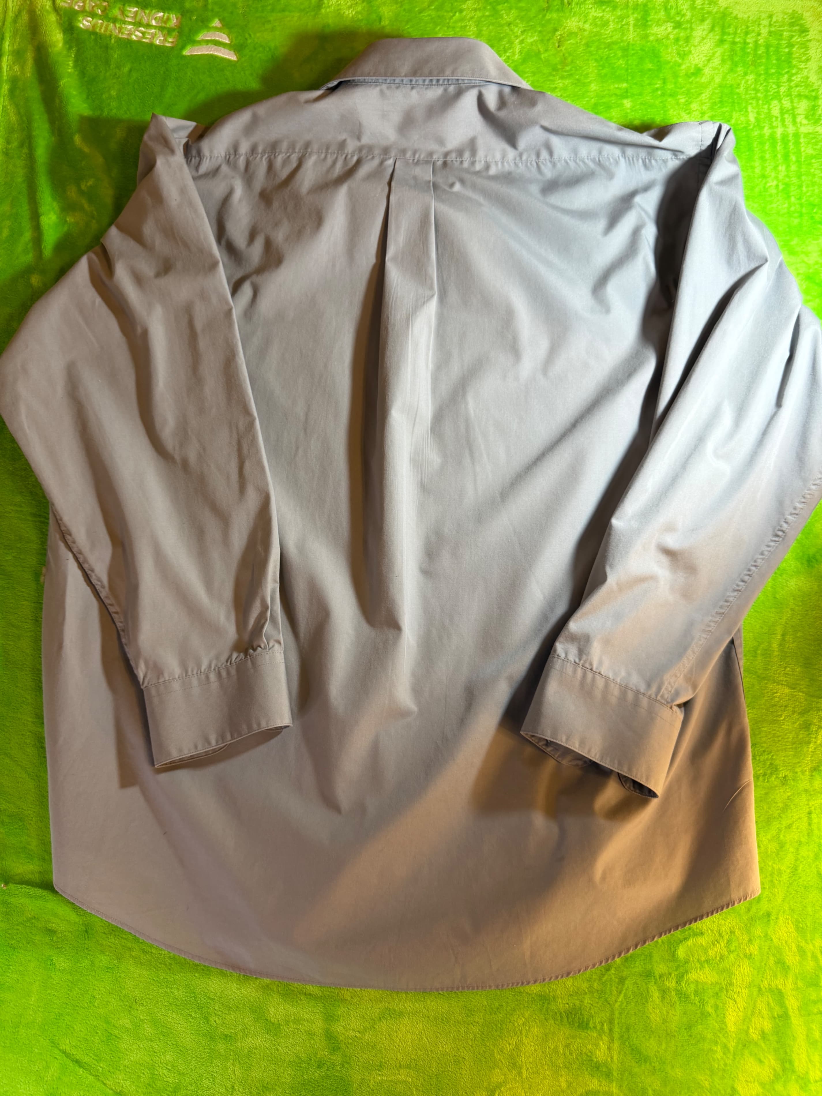 Alexander Brian Colours Gray Long Sleeve Dress Shirt Size 16.5 - Thumbnail 2