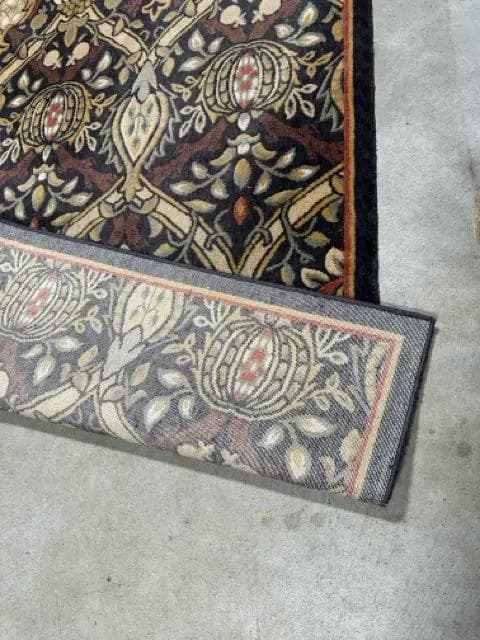 8'x10' Black Wool Nouveau Collection Rug from Wools of New Zealand - Thumbnail 4