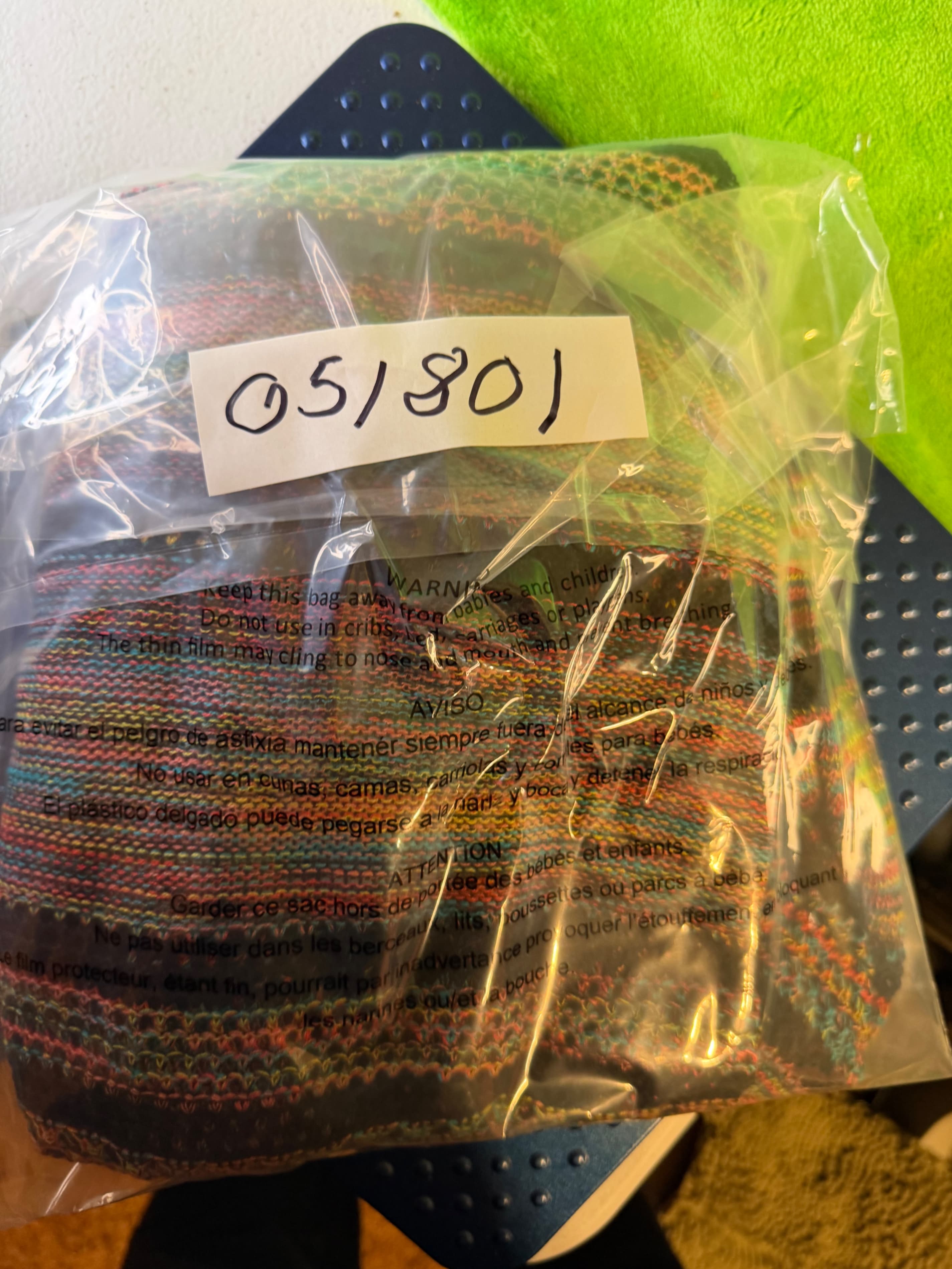 Colorful Striped Boho Open Knit Cardigan Sweater - Thumbnail 8