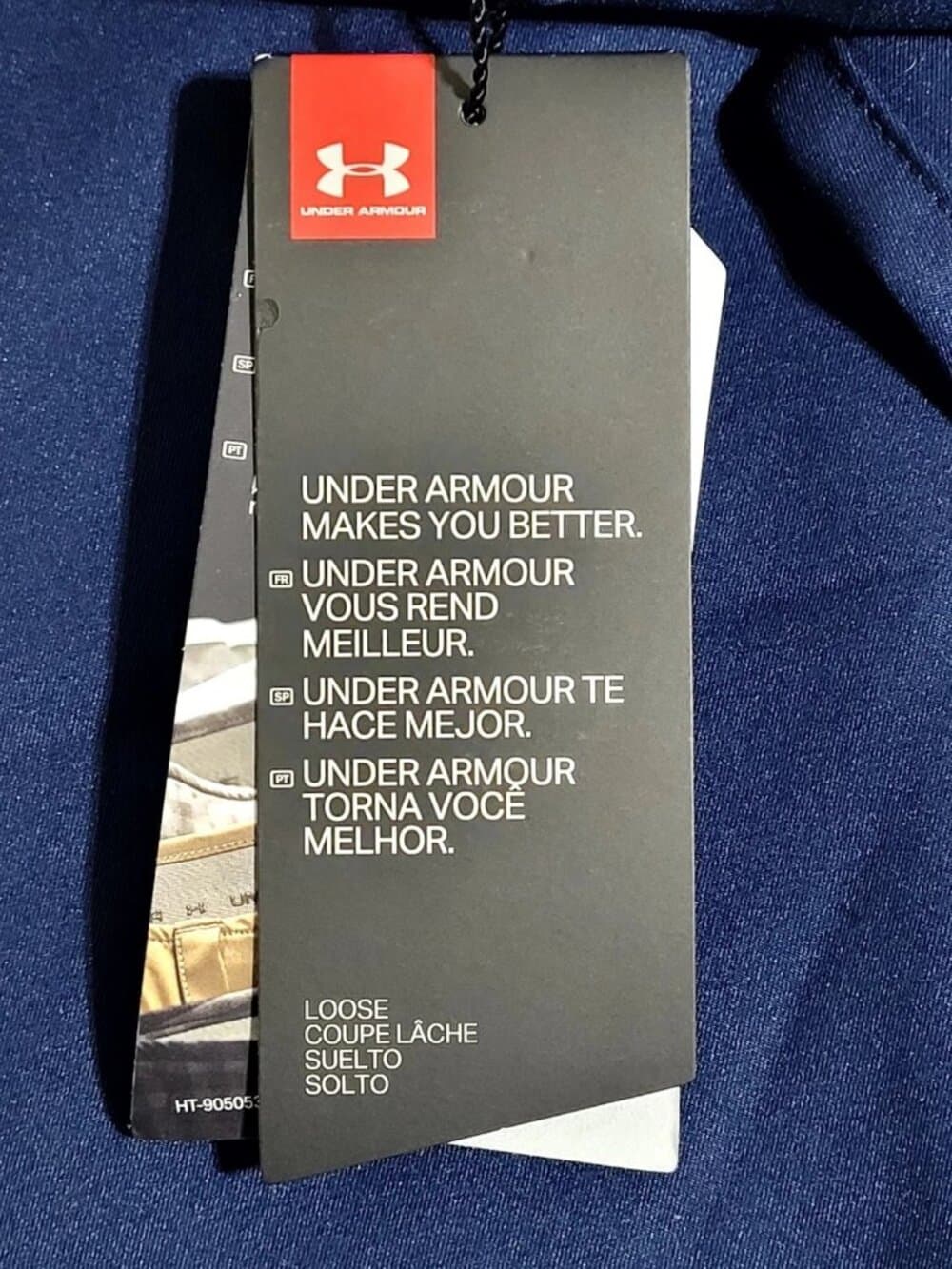 Under Armour Loose Fit Athletic Golf Shorts Youth Boys Size 14 MSRP $40.00 New - Thumbnail 2