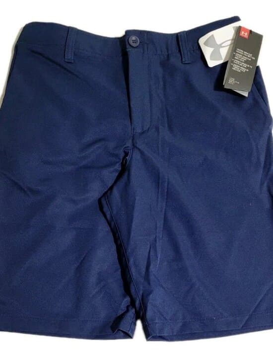 Under Armour Loose Fit Athletic Golf Shorts Youth Boys Size 14 MSRP $40.00 New - Thumbnail 4