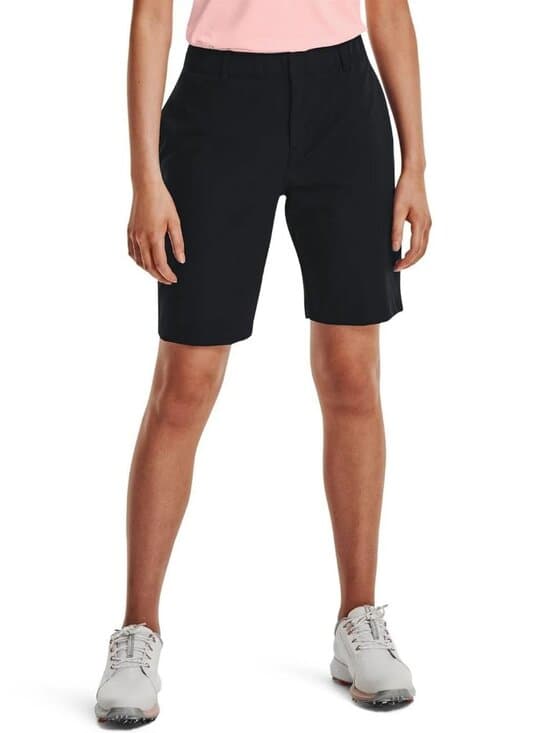 $75 Under Armour Women’s Links Golf 9” Shorts- Black - Size: 4 (28”W) - NEW - Thumbnail 4
