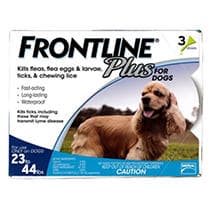 Frontline Plus Liquid Dog Flea and Tick Drops 9.8% Fibronil, 8.8% (S)-methoprene 0.05 Oz - Thumbnail 4