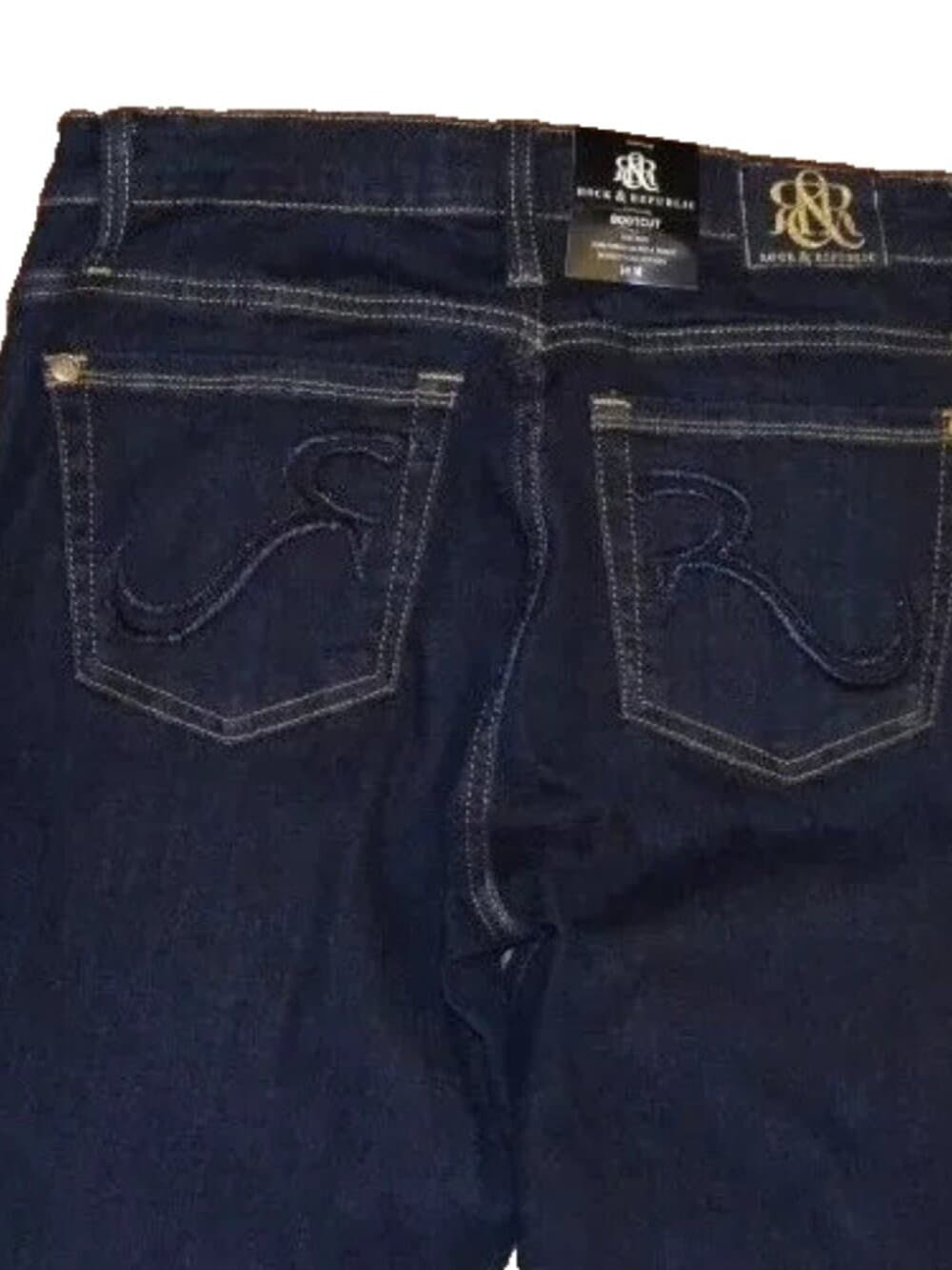 Rock & Republic Kasandra Bootcut Denim Rx Jeans The Slimming Denim "Recovery" 12 - Thumbnail 3