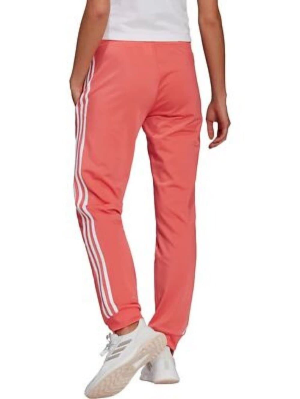 adidas womens Essentials Warm-up Slim Tapered 3-stripes Tracksuit Pants Sz XS - Thumbnail 3