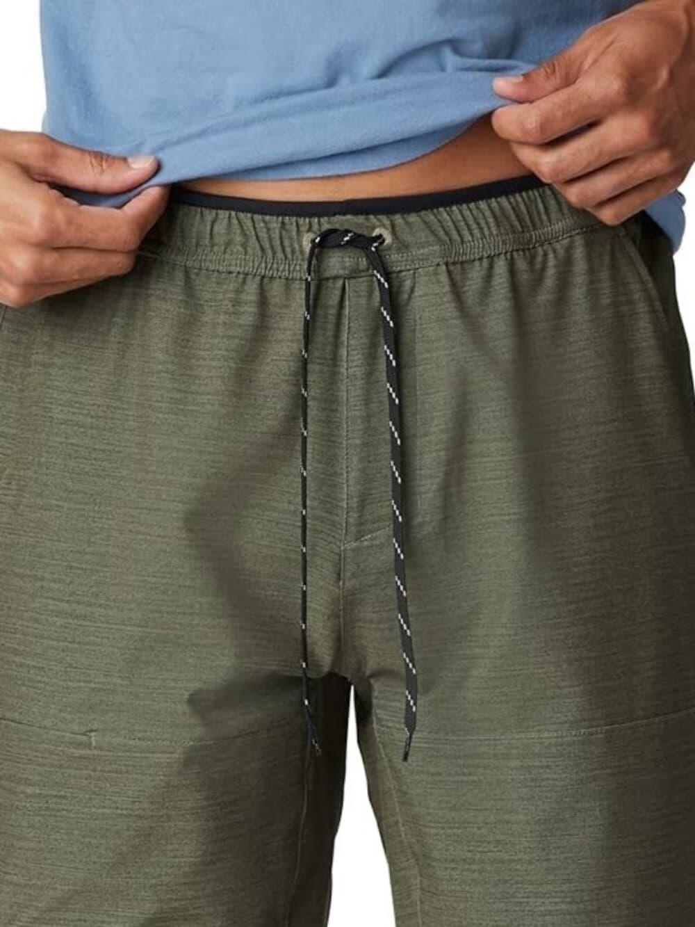 Columbia Twisted Creek Stone Green Heather Hiking Shorts Mens Big 6XL - Thumbnail 5