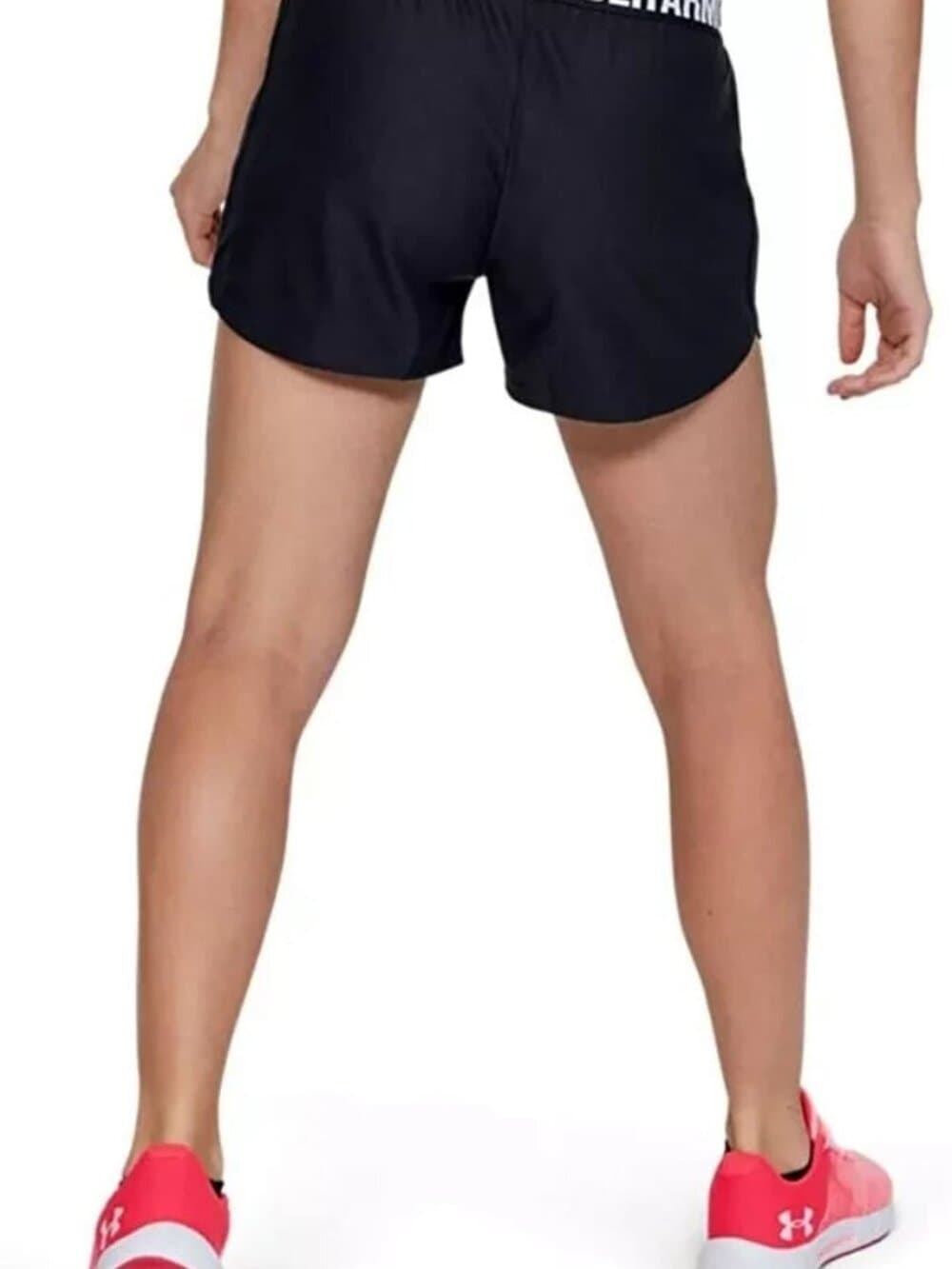 Under Armour Girls’ 184238 Play Up Workout Gym Shorts Size YMD - Thumbnail 2