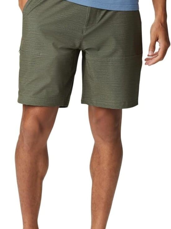Columbia Twisted Creek Stone Green Heather Hiking Shorts Mens Big 6XL - Thumbnail 9