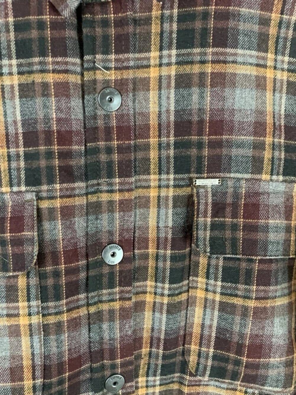 BUFFALO DAVID BITTON SHERPA-LINED SOQER MENS MEDIUM SHIRT/JACKET - Thumbnail 2