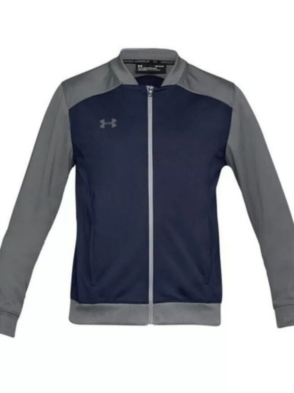 Under Armour Men's Challenger II Track Jacket Midnight Navy/Graphite Size Large - Thumbnail 3