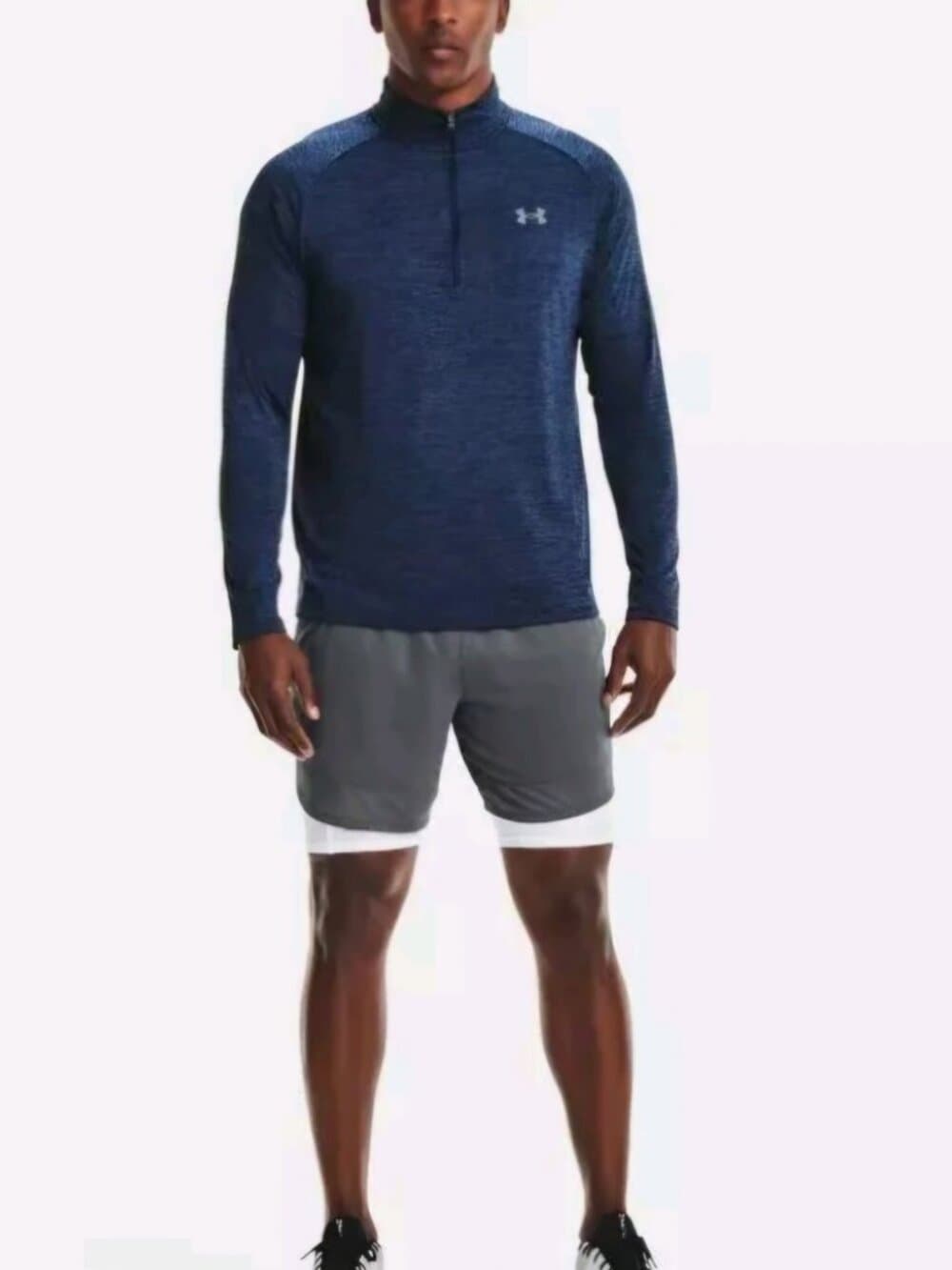 Under Armour Men's UA Tech ½ Zip Long Sleeve 1328495 SMALL - Thumbnail 2