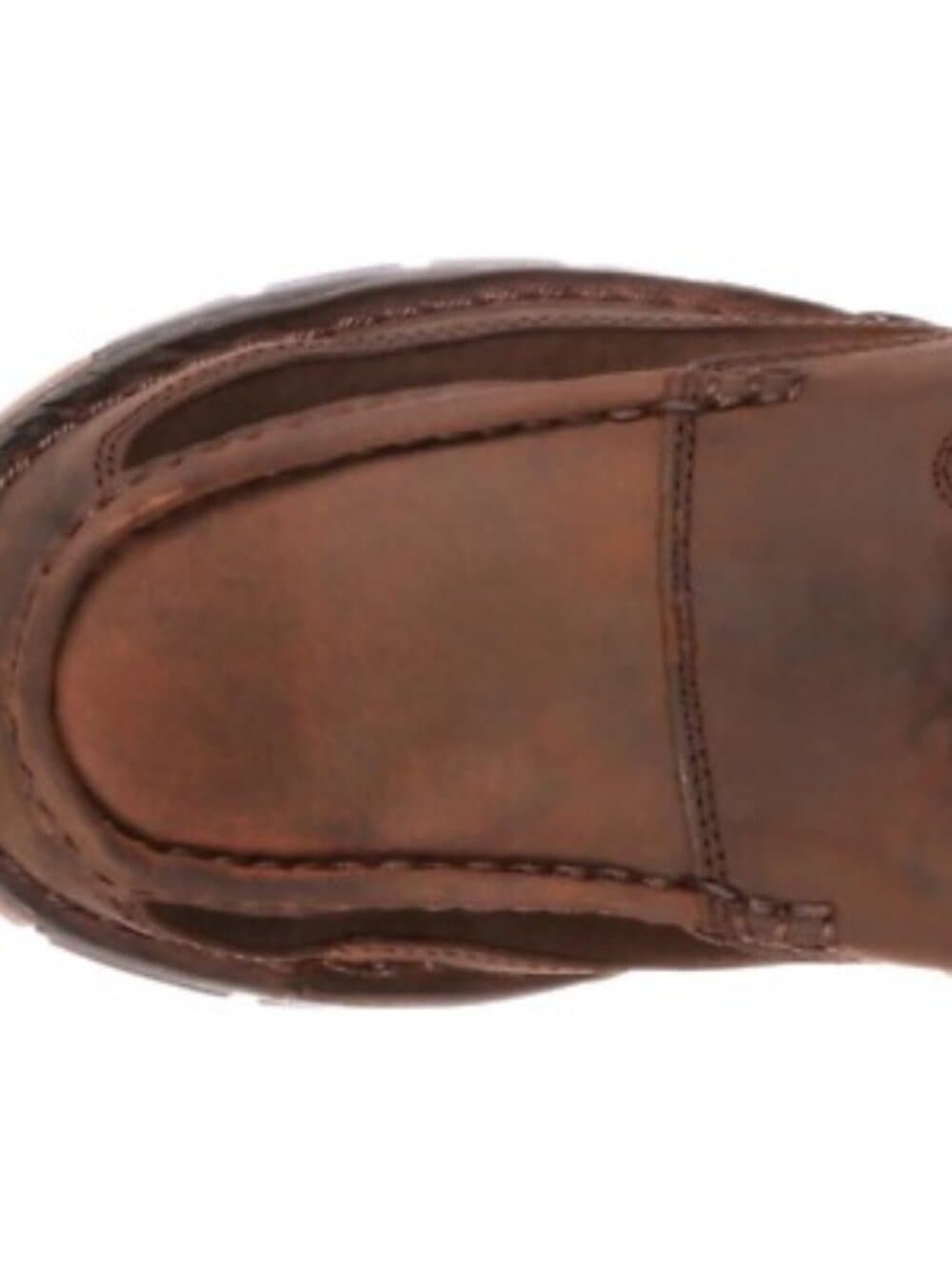 Georgia Boot Waterproof Moc Toe Pull On Work Boots Comfort Brown - Thumbnail 3