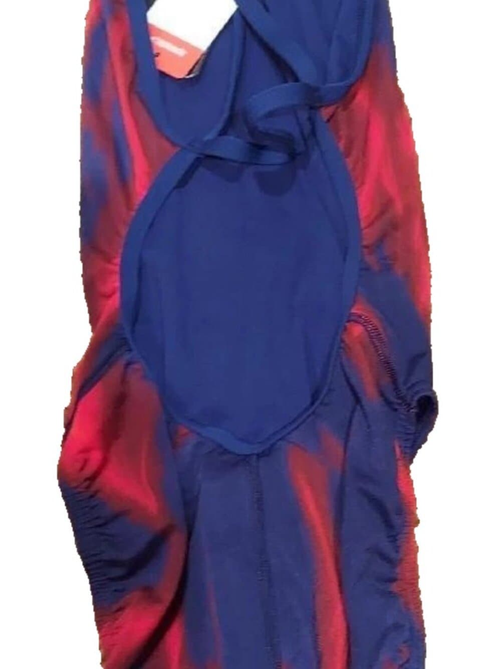 Speedo Swimsuit Endurance Racing New Tag Black Blue Red Suit Woman 28 - Thumbnail 2