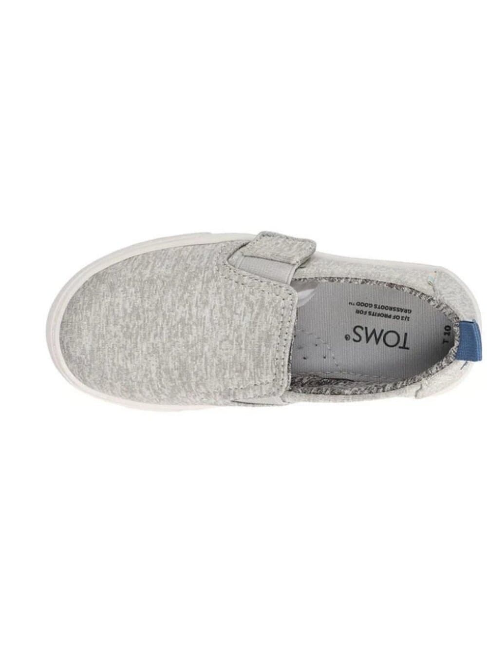 TOMS Luca Slip On Toddler Boys Size 4 M Sneakers Casual Shoes NEW - Thumbnail 3