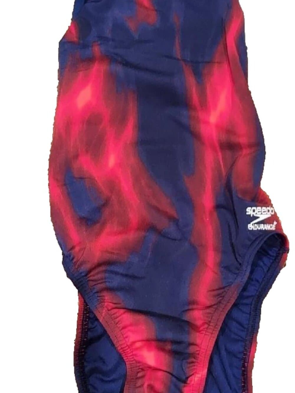 Speedo Swimsuit Endurance Racing New Tag Black Blue Red Suit Woman 28 - Thumbnail 4