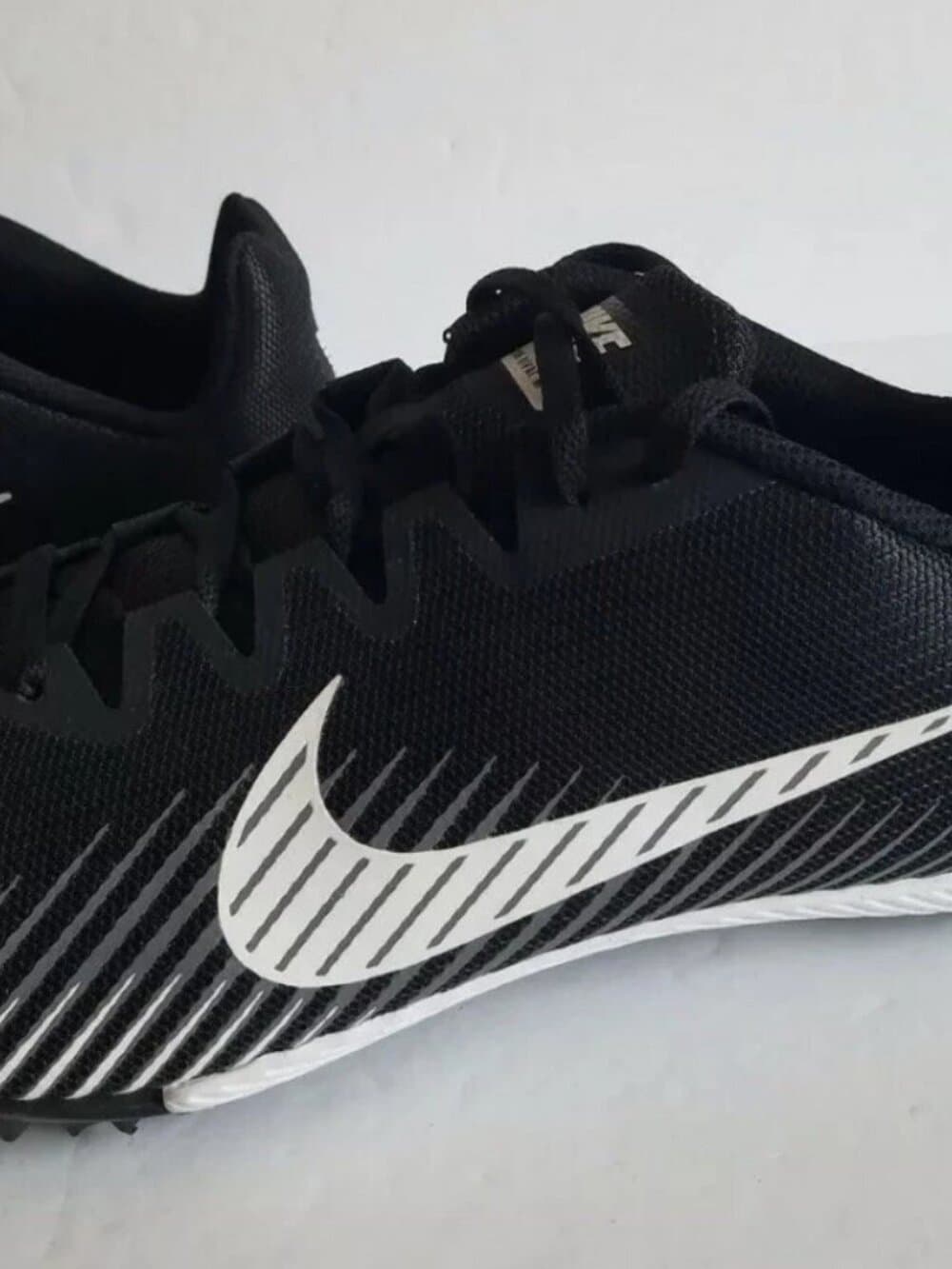 Nike Zoom Rival M9 Racing Track and Field Shoes Black White Lightweight Men's 13 - Thumbnail 4