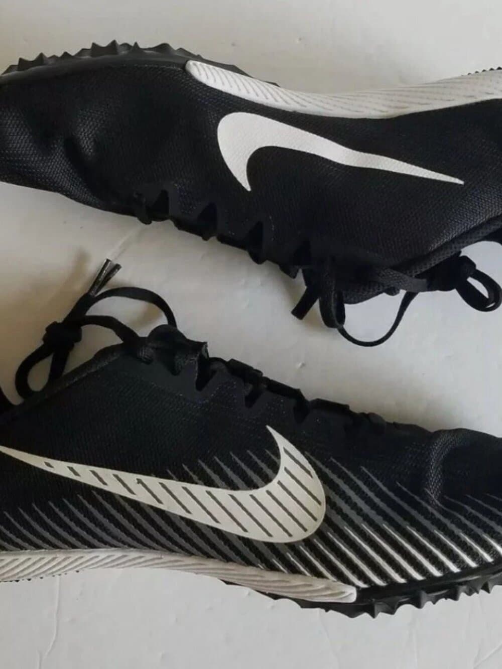 Nike Zoom Rival M9 Racing Track and Field Shoes Black White Lightweight Men's 13 - Thumbnail 7