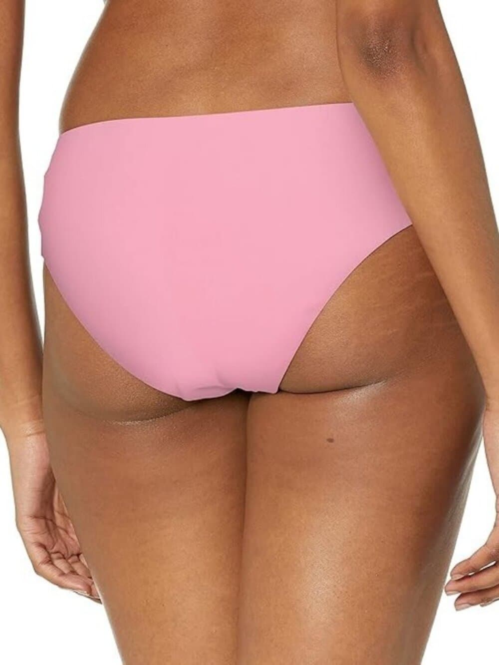 The Bikini Lab Women's Pink Medium Coverage Bikini Bottom Size Large- NWT - Thumbnail 2