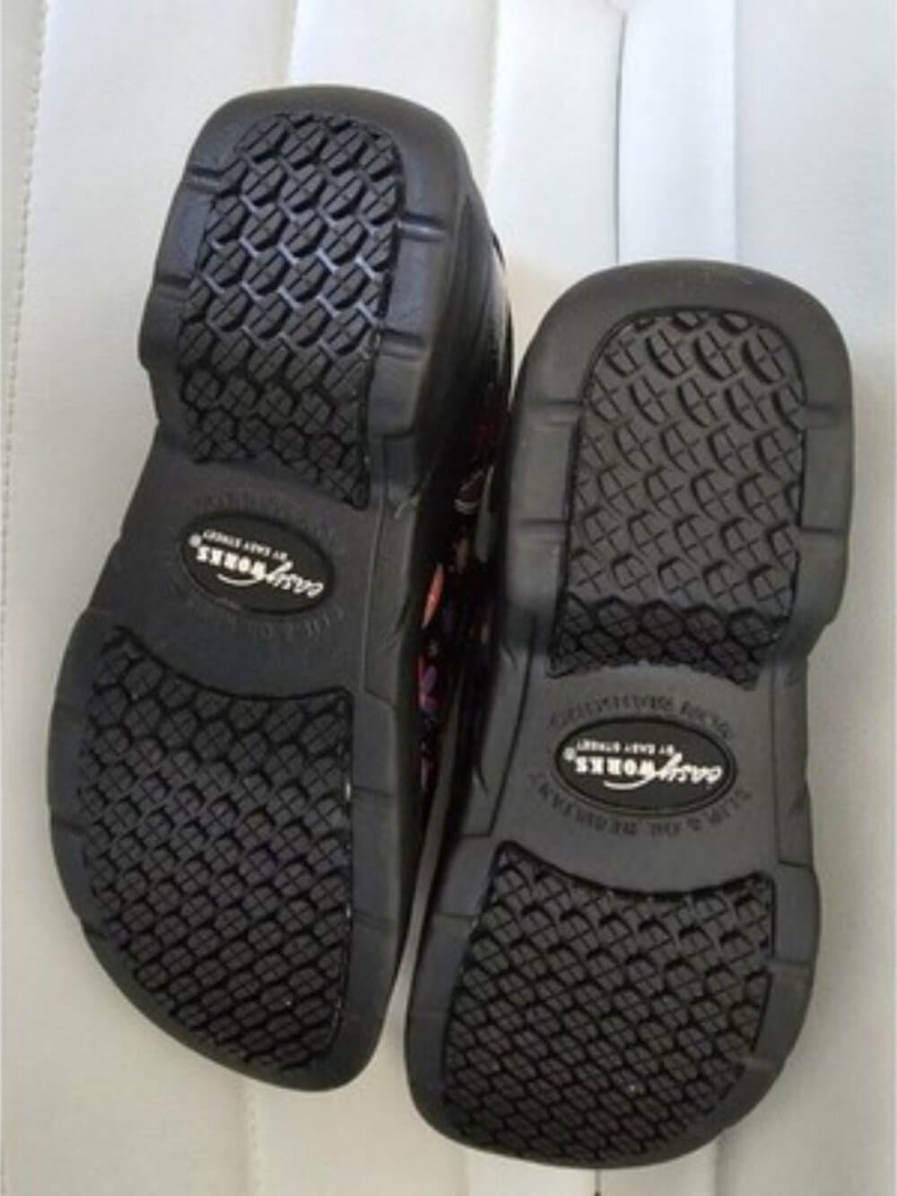 Easy Works By Easy Street Clogs Nurse Shoes Paisley 7.5M - Thumbnail 2