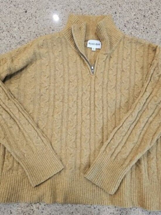 Olive & Oak Mustard Sweater Size XL - Thumbnail 3