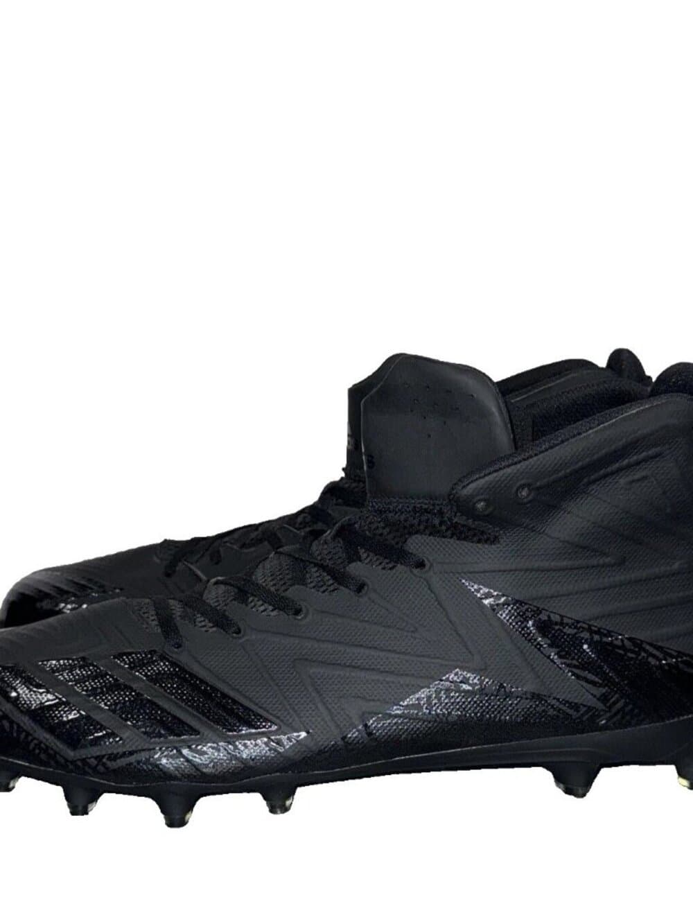 Adidas Freak X Carbon Mid 'Triple Black' Men's Football Cleats Size 18 - Thumbnail 5