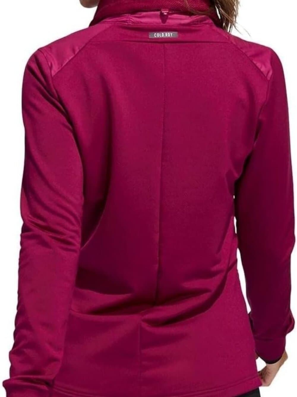 New Adidas Golf Womens COLD RDY Full Zip Jacket Power Berry - Size Small FT3014 - Thumbnail 5