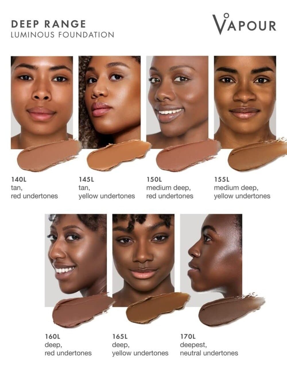 VAPOUR Beauty Luminous Foundation 155L 0.29 oz - New in Box - Thumbnail 3