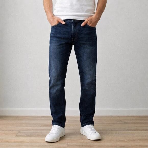 NWT MEN'S JOE'S JEANS The Brixton Straight Narrow Knox Dark Blue W38/L33 - Thumbnail 4