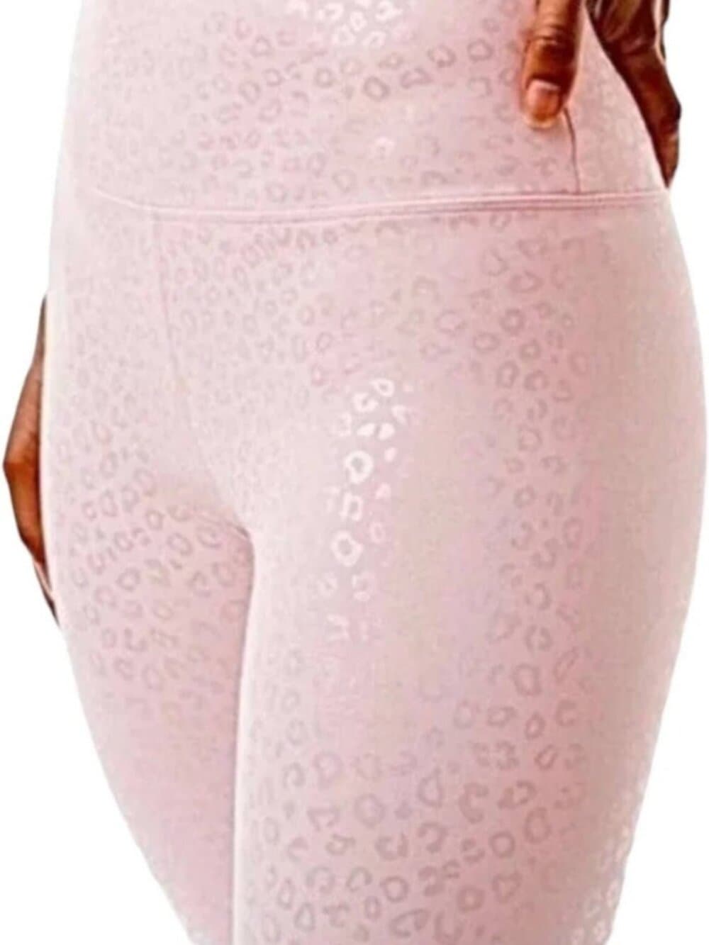 ZYIA Active Pink Leopard Unicorn Light-n-Tight Hi-Rise 7/8 24” 8-10 Leggings - Thumbnail 5