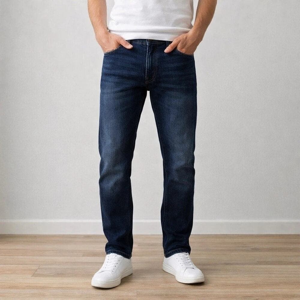 NWT MEN'S JOE'S JEANS The Brixton Straight Narrow Knox Dark Blue W38/L33 - Thumbnail 3