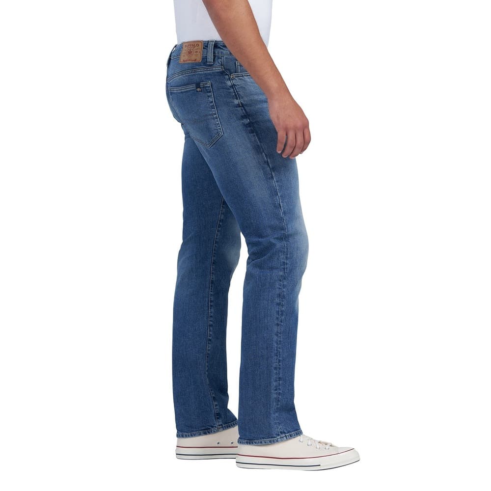 BUFFALO DAVID BITTON RELAXED STRAIGHT DRIVEN JEANS, CRINKLED AND SANDED 40 X 30 - Thumbnail 3