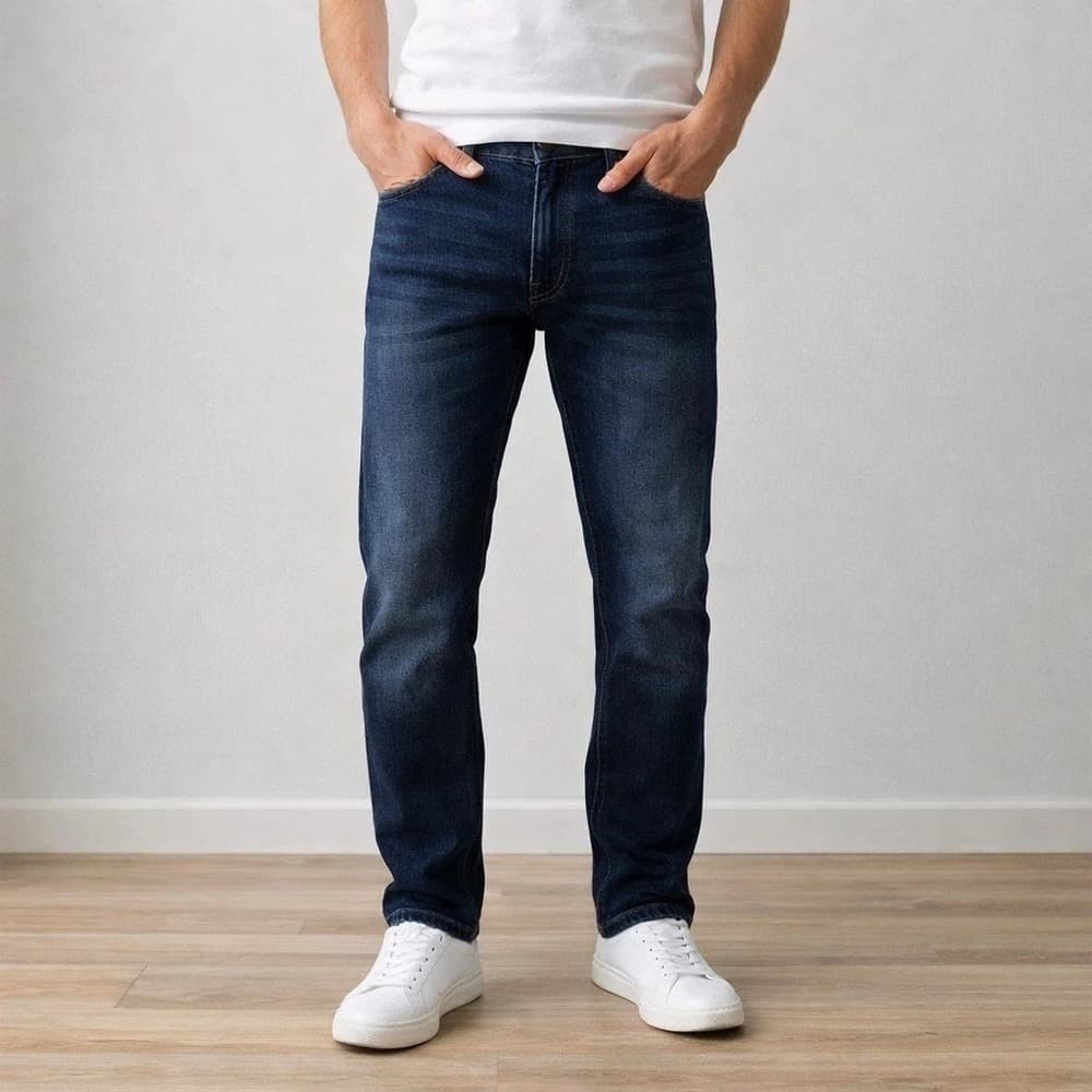 NWT MEN'S JOE'S JEANS The Brixton Straight Narrow Knox Dark Blue W38/L33 - Thumbnail 3