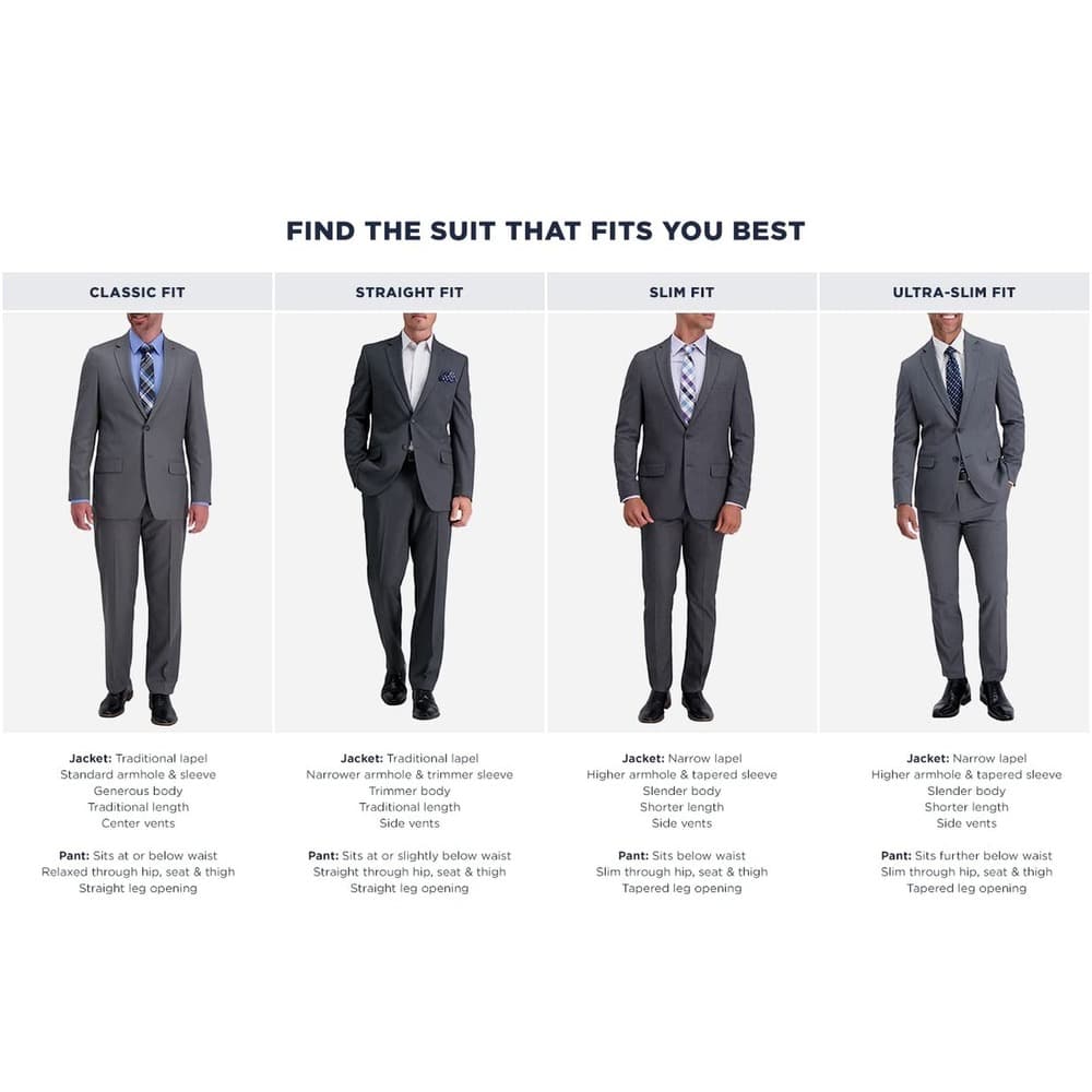 Haggar mens Stretch Basketweave Slim Premium Flex Suit Separate Pants 30 x 32 - Thumbnail 5