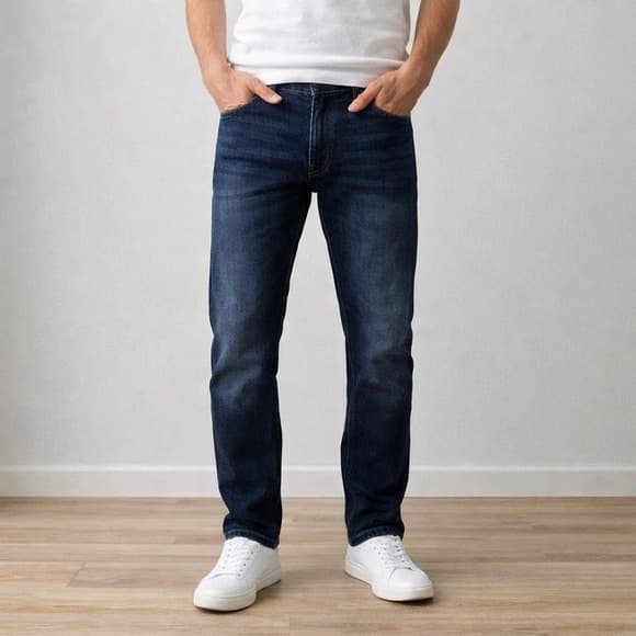 NWT MEN'S JOE'S JEANS The Brixton Straight Narrow Knox Dark Blue W38/L33 - Thumbnail 4