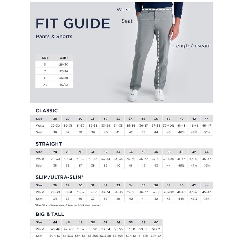 Haggar mens Stretch Basketweave Slim Premium Flex Suit Separate Pants 30 x 32 - Thumbnail 3
