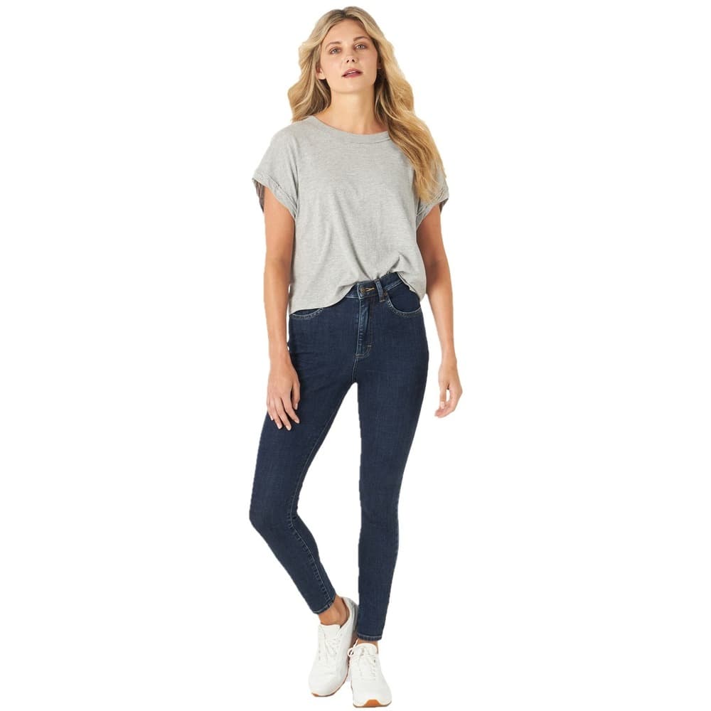 Lee Women's High Rise Skinny Jean, with That, 35 (US 20) - Thumbnail 6