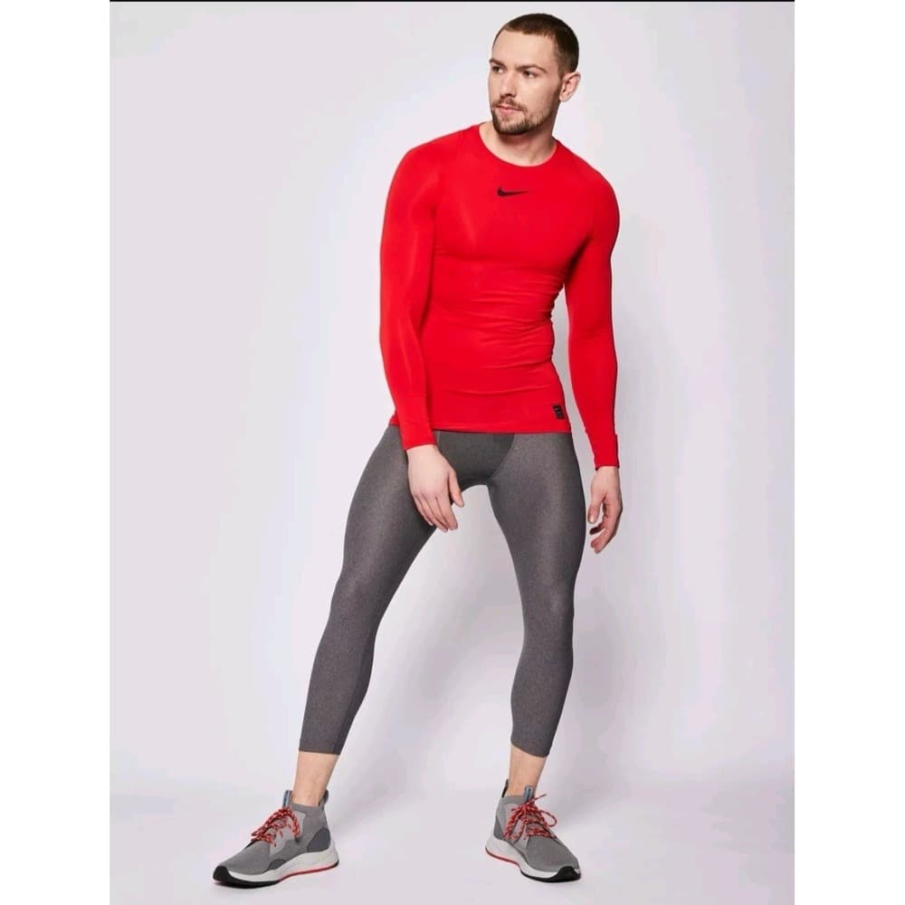 Under Armour HeatGear 2.0 Men's Size S Small Leggings Training Gray - Thumbnail 2