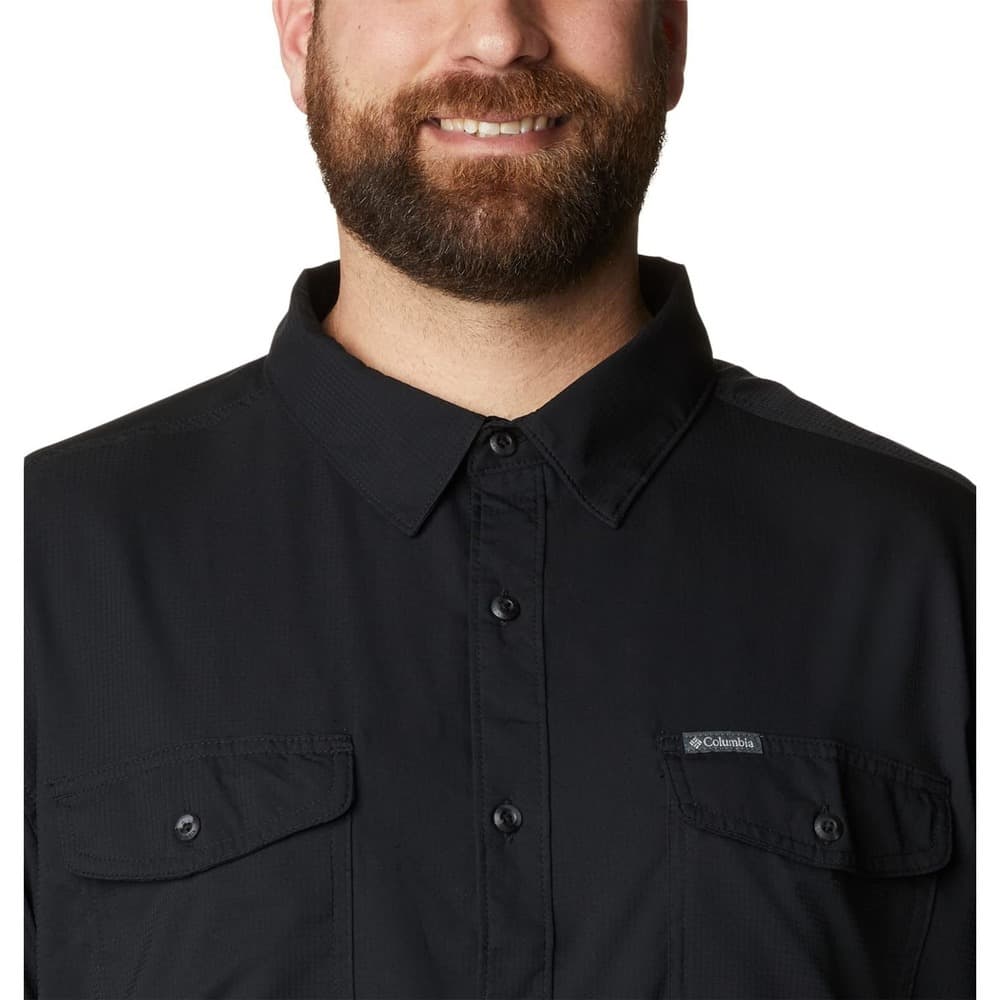 Columbia Men's Big & Tall Utilizer II Solid Short Sleeve Shirt, ICY Morn, 3X B&T - Thumbnail 8