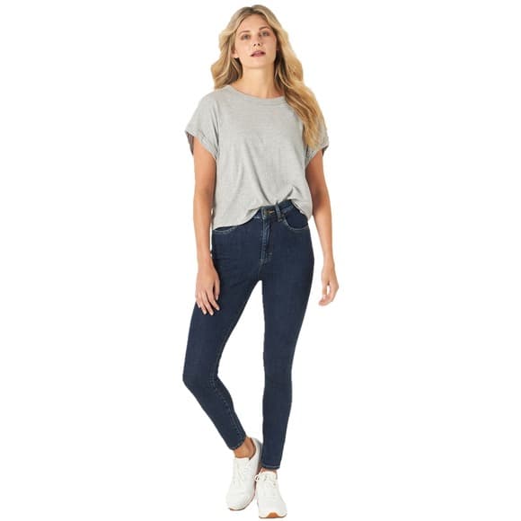 Lee Women's High Rise Skinny Jean, with That, 35 (US 20) - Thumbnail 7