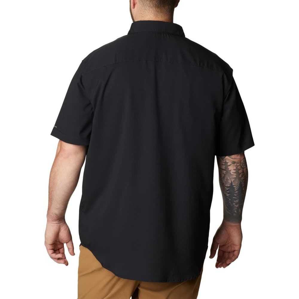 Columbia Men's Big & Tall Utilizer II Solid Short Sleeve Shirt, ICY Morn, 3X B&T - Thumbnail 6