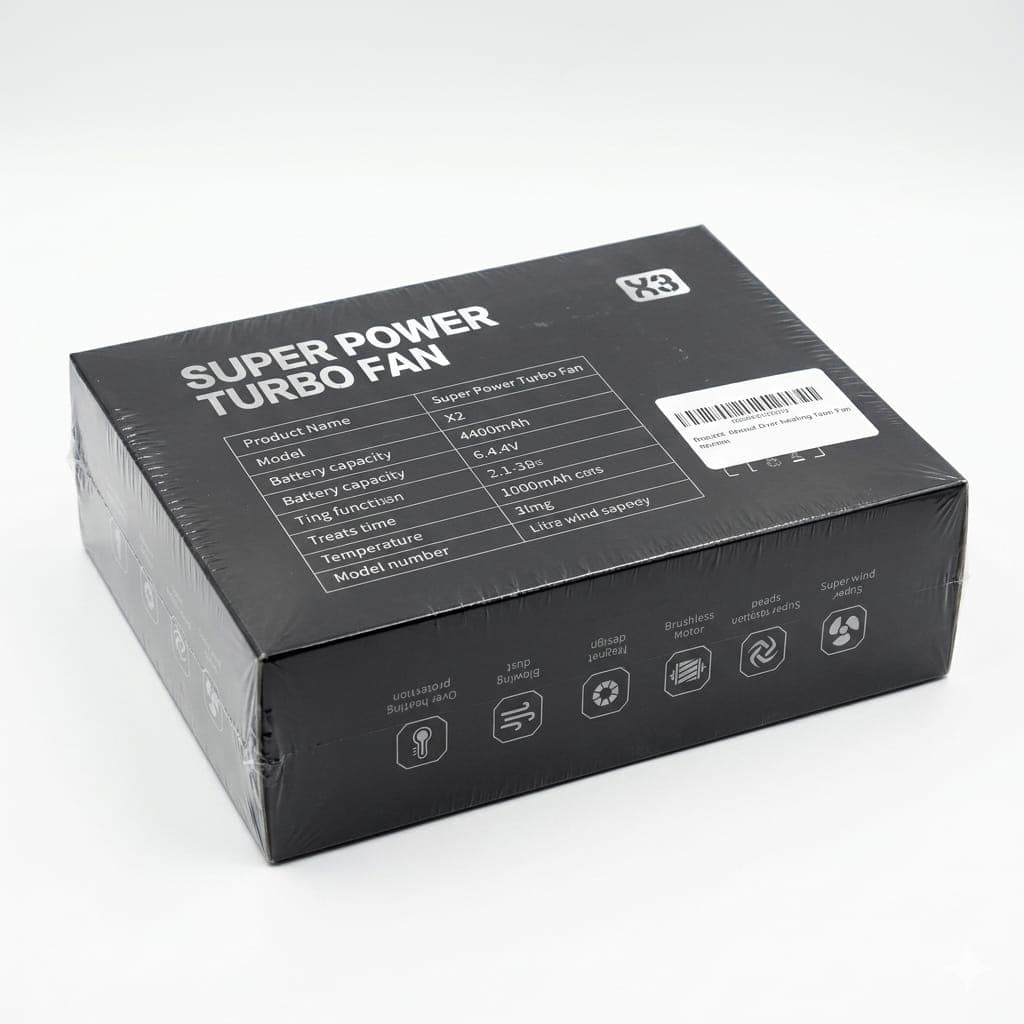 Super Power Turbo Fan X3 130000 RPM 3000mAh - Thumbnail 3