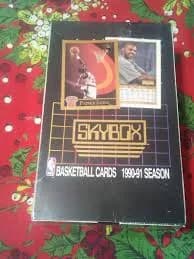 NBA Skybox 1990-91 Season Basketball Series 1 Trading Card WAX Box (36 Packs) - Thumbnail 6