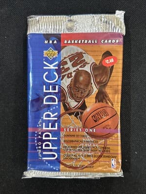 1993-94 Upper Deck Basketball Series One Sealed Wax Box - 36 Packs - Thumbnail 4