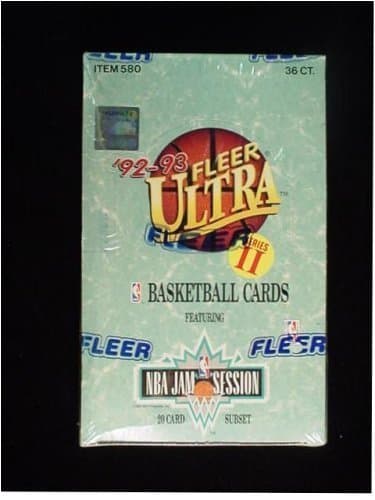 1992-93 Fleer Ultra Series 2 NBA Basketball Card Box